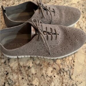 COLE HAAN gray wool sneaker.